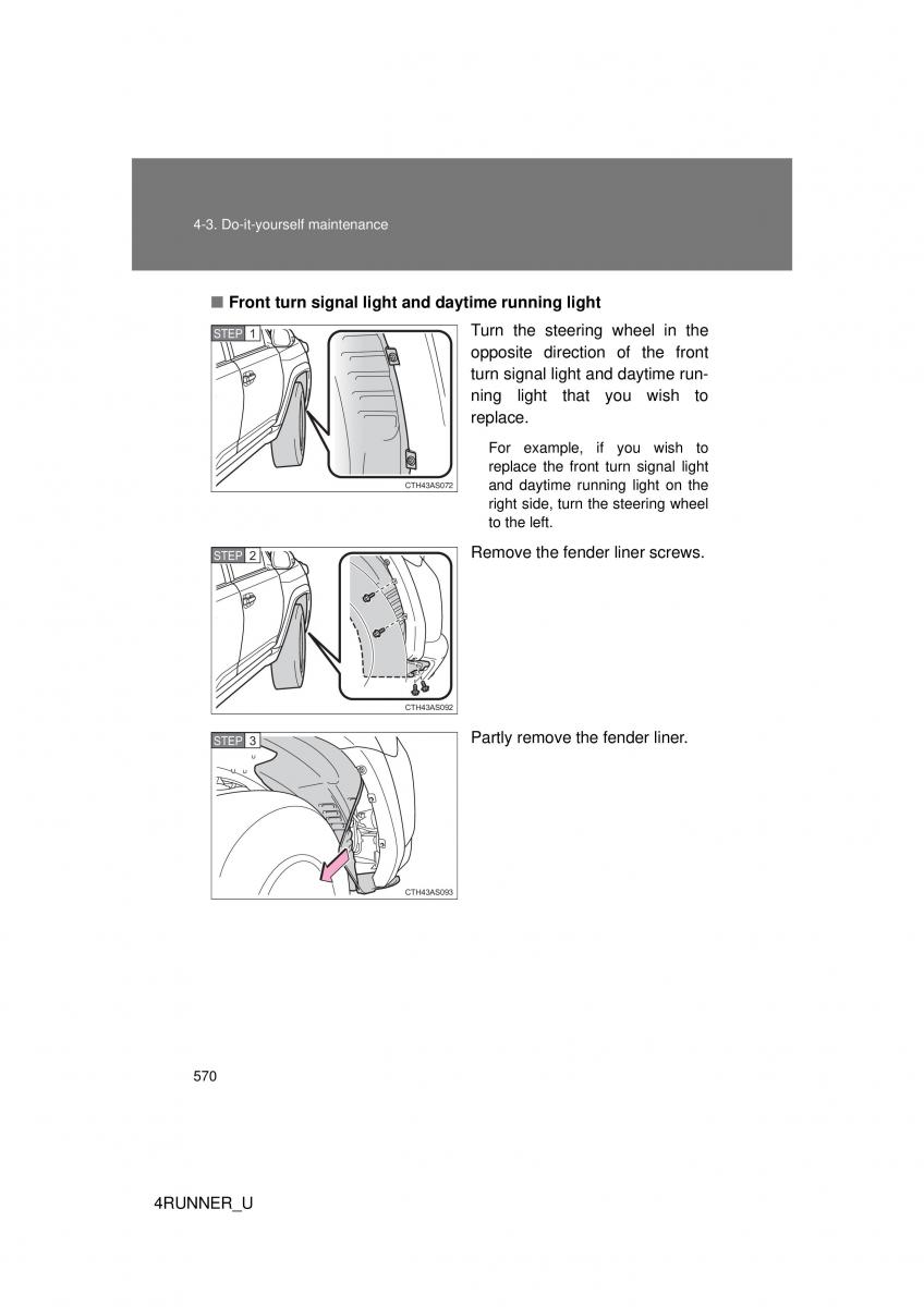 Toyota 4Runner 5 V N280 owners manual / page 536