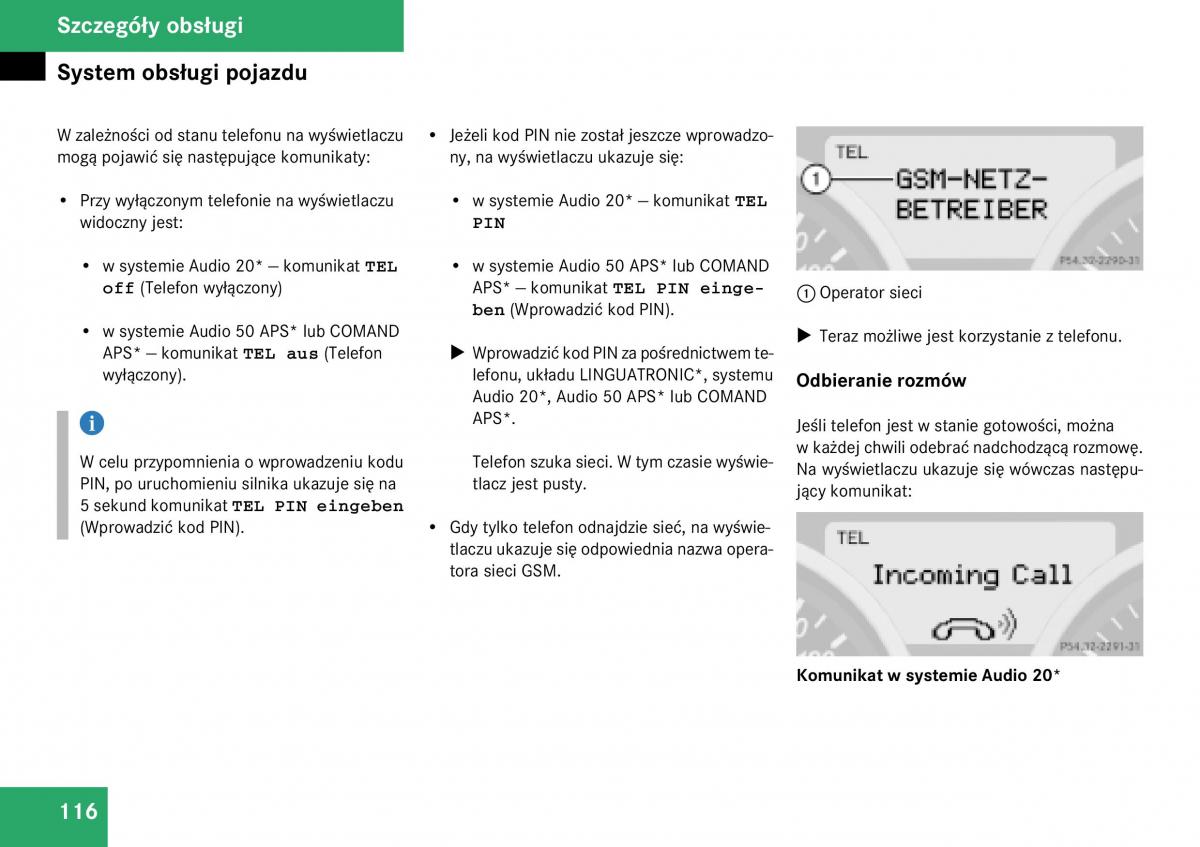 Mercedes Benz SLK R171 instrukcja obslugi / page 117