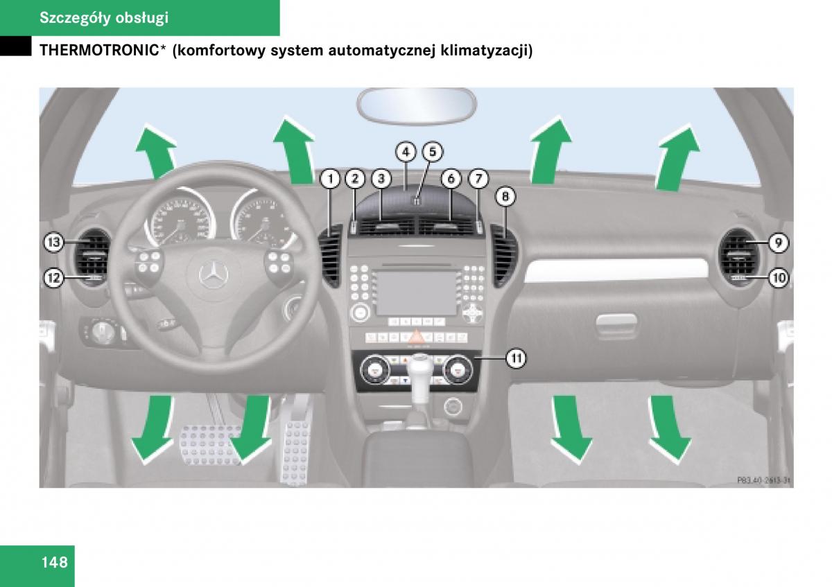 Mercedes Benz SLK R171 instrukcja obslugi / page 149