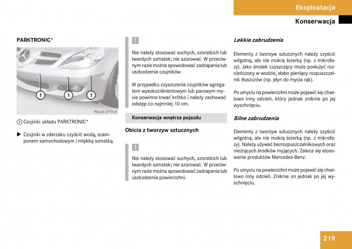 Mercedes Benz SLK R171 instrukcja obslugi / page 220