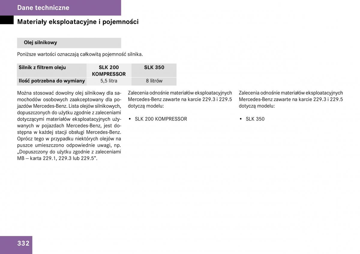 Mercedes Benz SLK R171 instrukcja obslugi / page 333