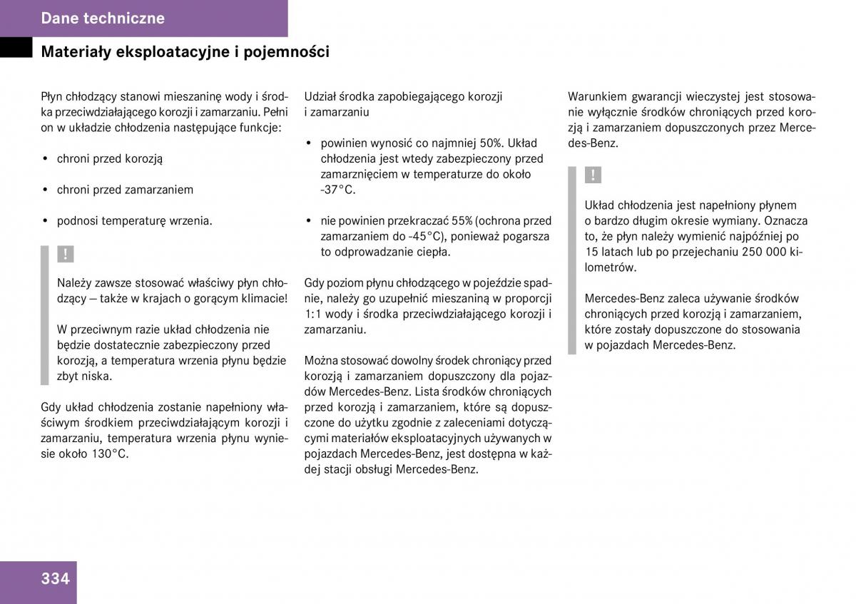 Mercedes Benz SLK R171 instrukcja obslugi / page 335