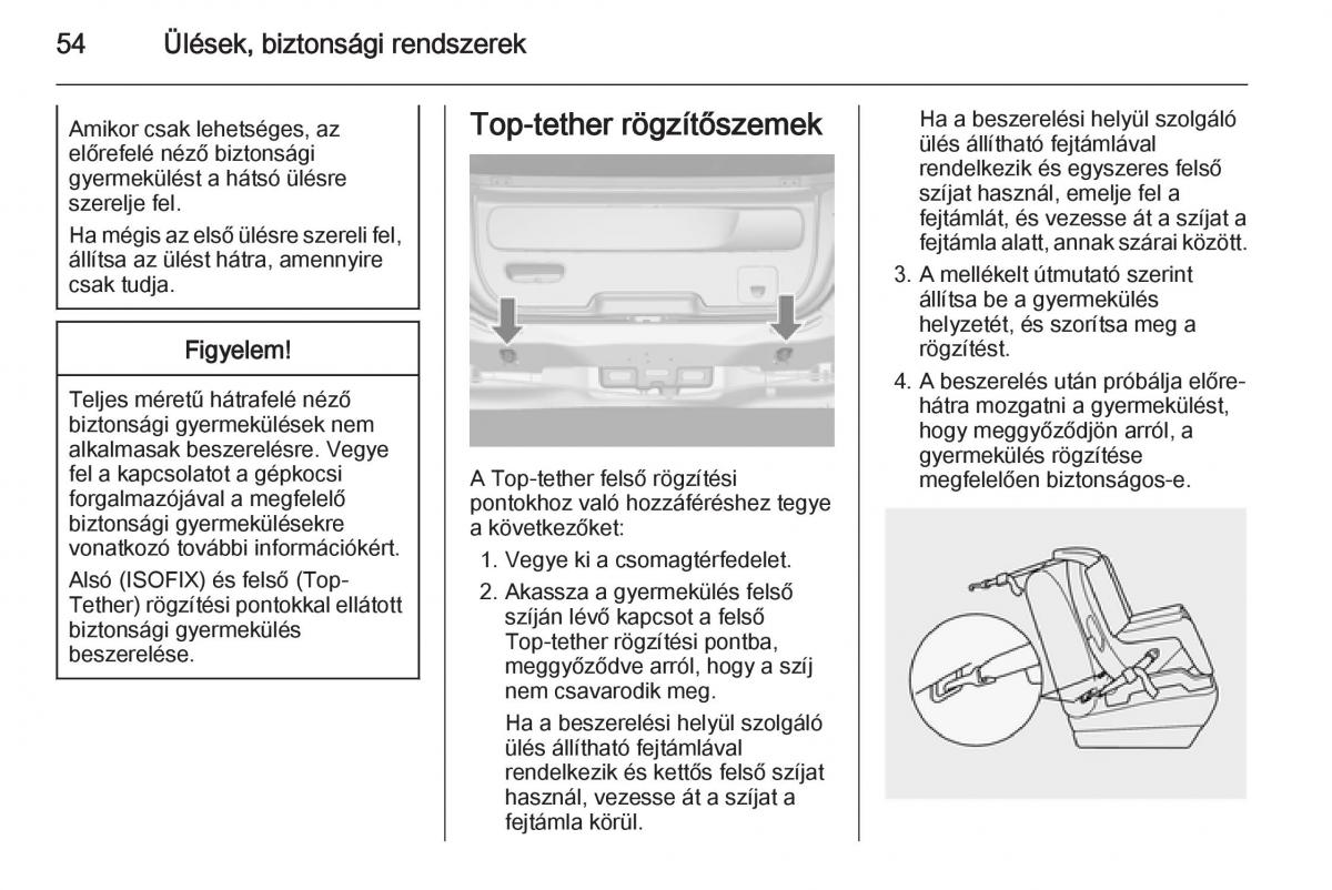 Chevrolet Spark M300 Kezelesi utmutato / page 56