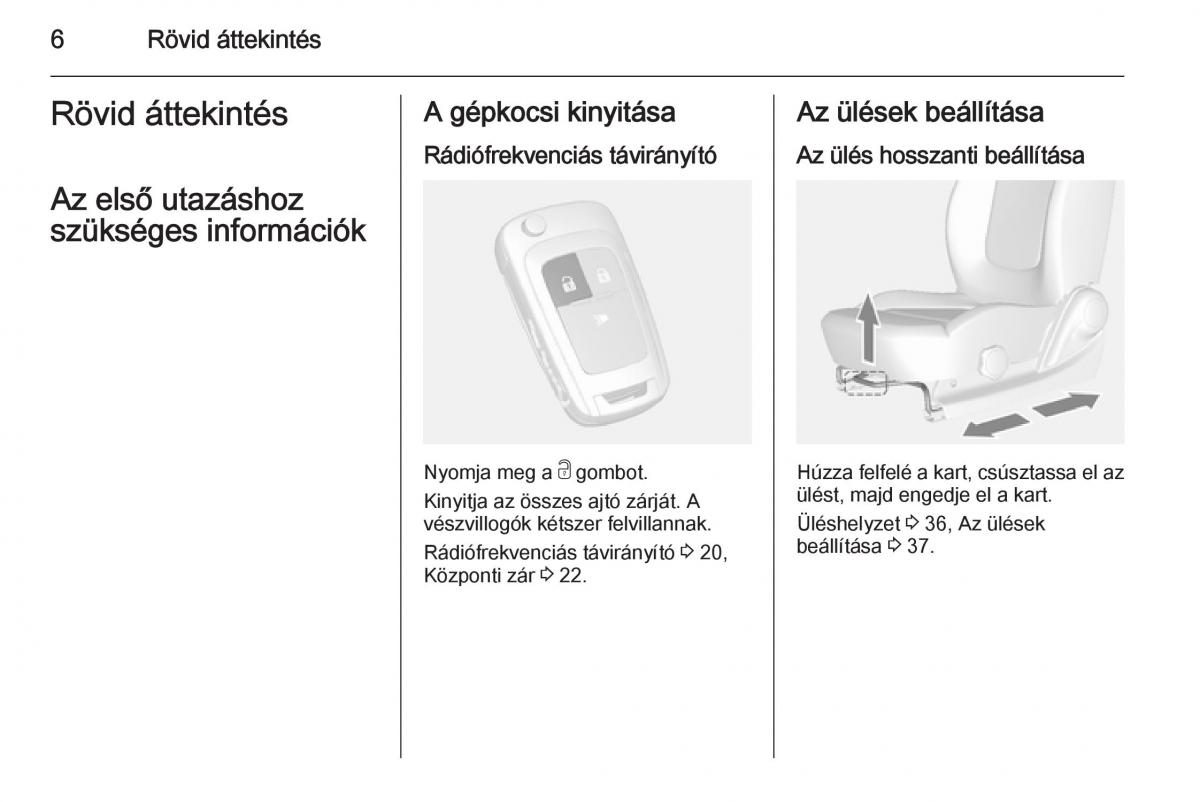 Chevrolet Spark M300 Kezelesi utmutato / page 8