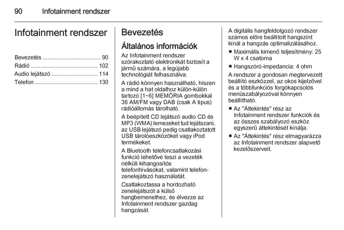 Chevrolet Spark M300 Kezelesi utmutato / page 92