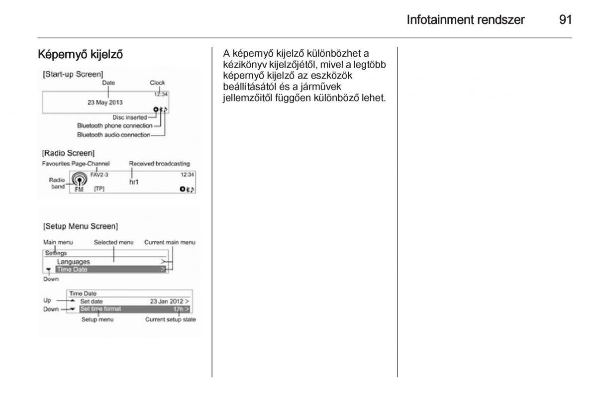 Chevrolet Spark M300 Kezelesi utmutato / page 93