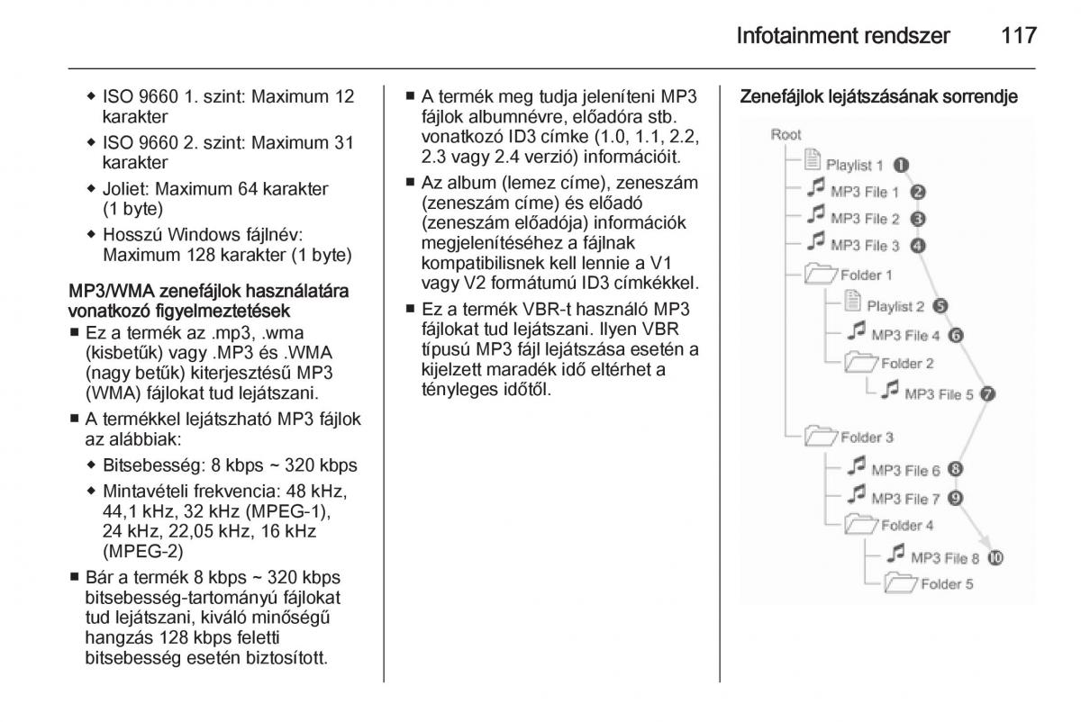 Chevrolet Spark M300 Kezelesi utmutato / page 119