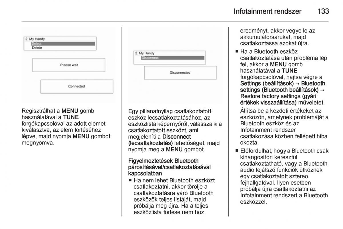 Chevrolet Spark M300 Kezelesi utmutato / page 135