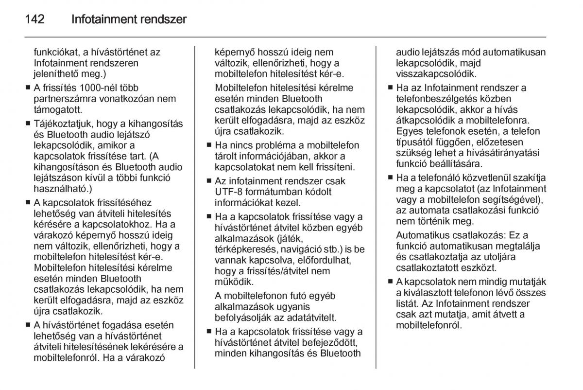 Chevrolet Spark M300 Kezelesi utmutato / page 144