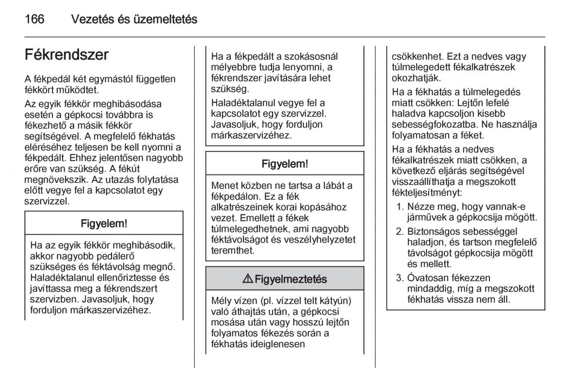 Chevrolet Spark M300 Kezelesi utmutato / page 168