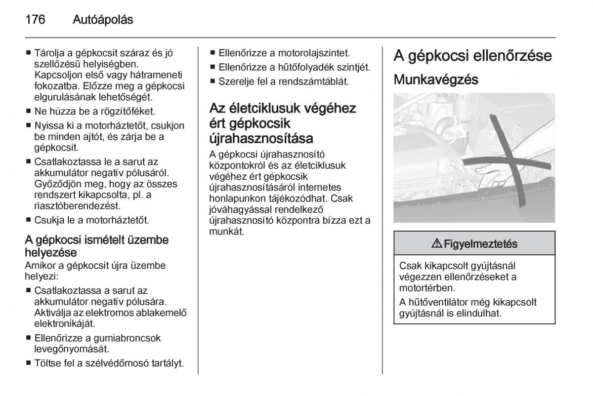 Chevrolet Spark M300 Kezelesi utmutato / page 178