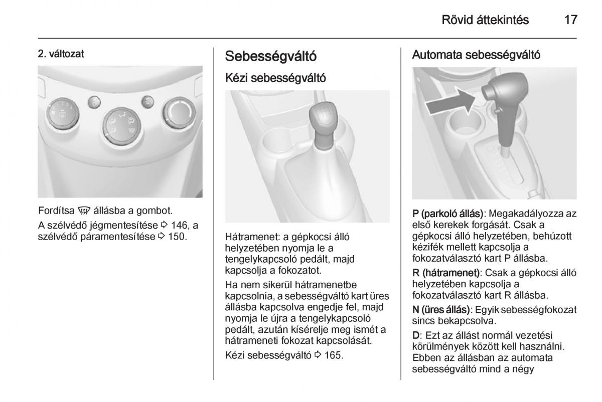 Chevrolet Spark M300 Kezelesi utmutato / page 19