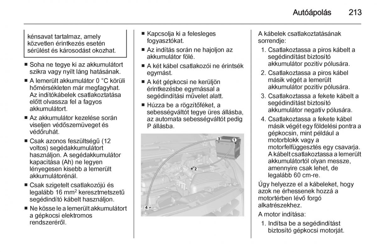 Chevrolet Spark M300 Kezelesi utmutato / page 215