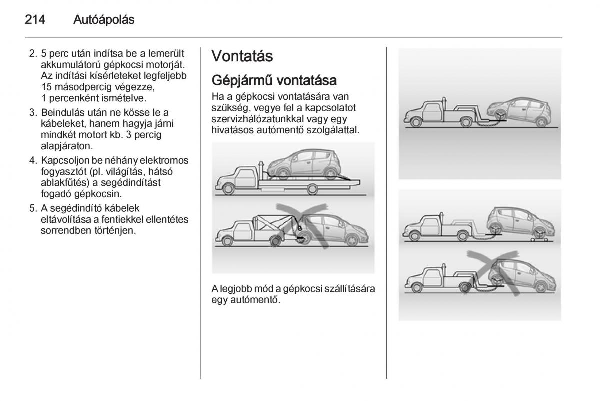 Chevrolet Spark M300 Kezelesi utmutato / page 216