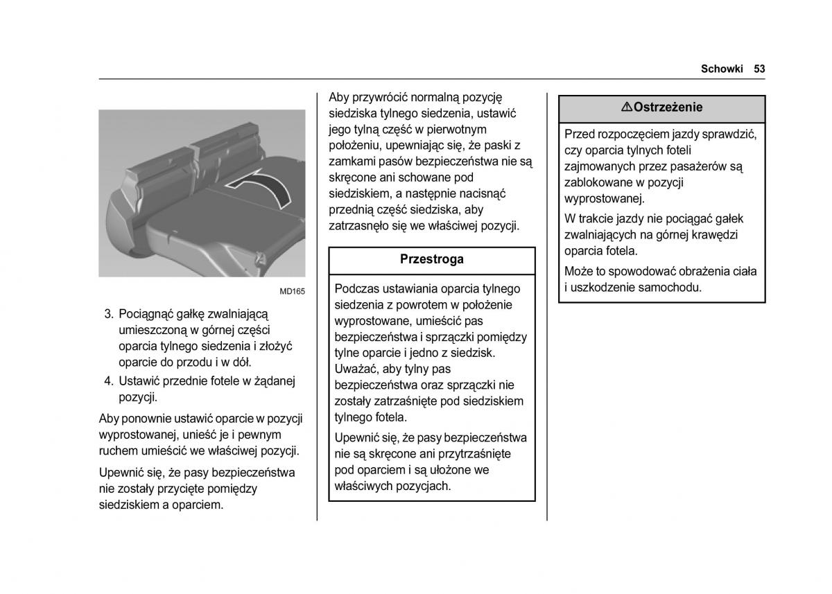 Chevrolet Spark M300 instrukcja obslugi / page 55