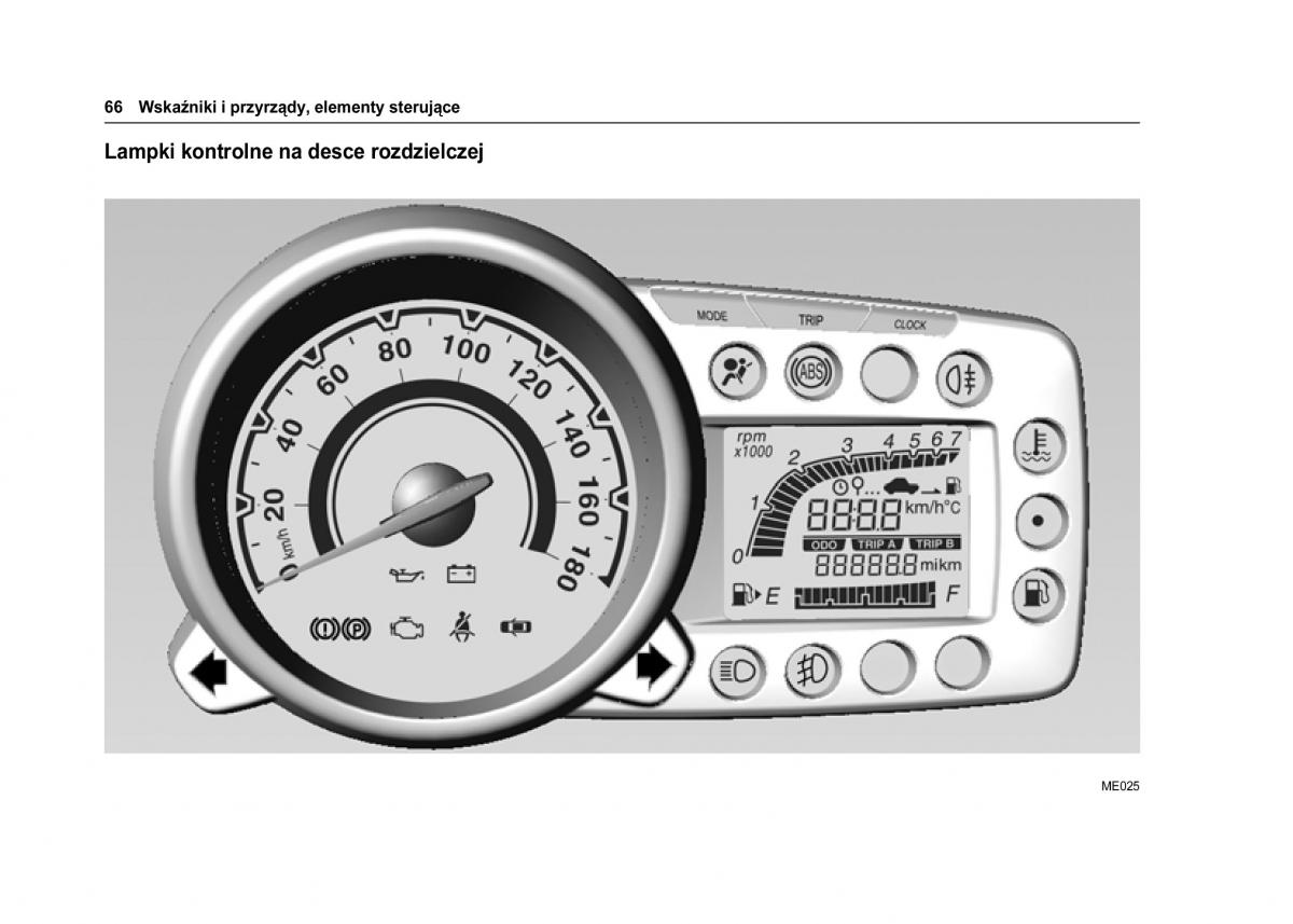 Chevrolet Spark M300 instrukcja obslugi / page 68