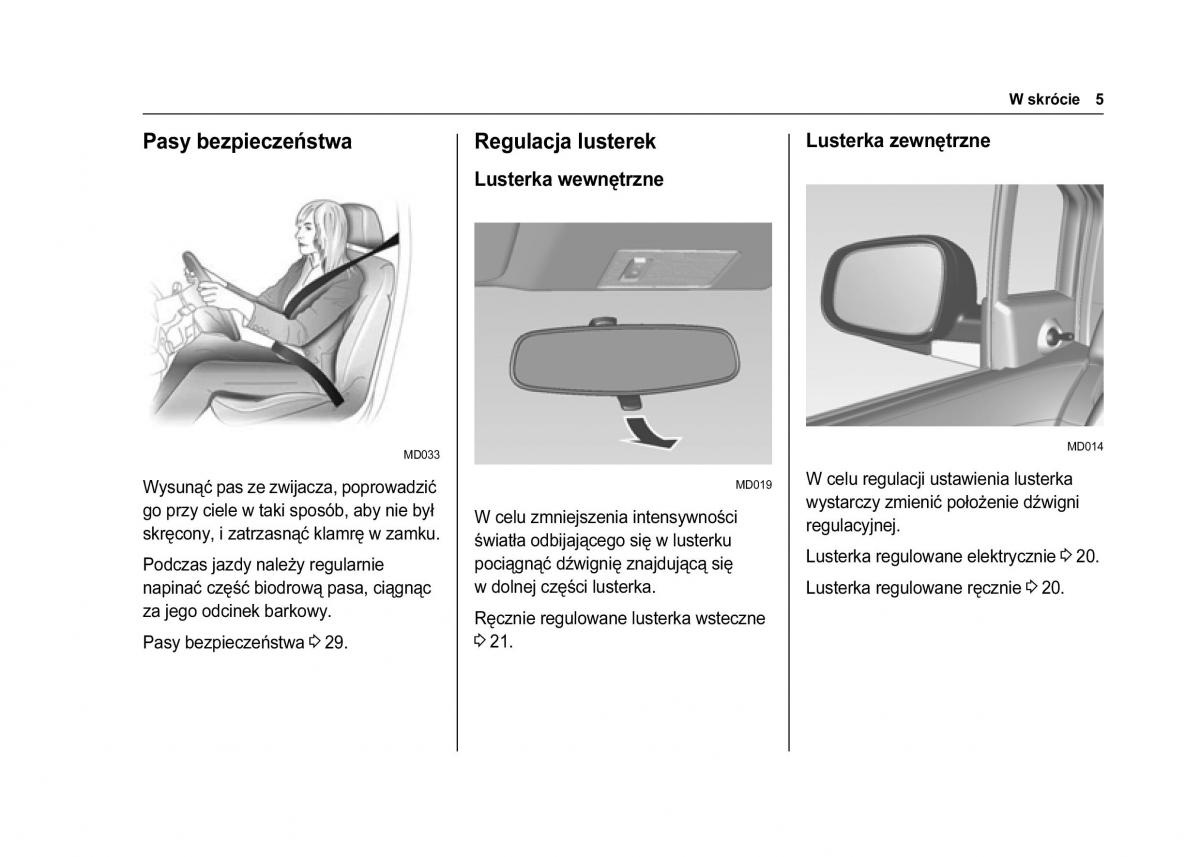 Chevrolet Spark M300 instrukcja obslugi / page 7