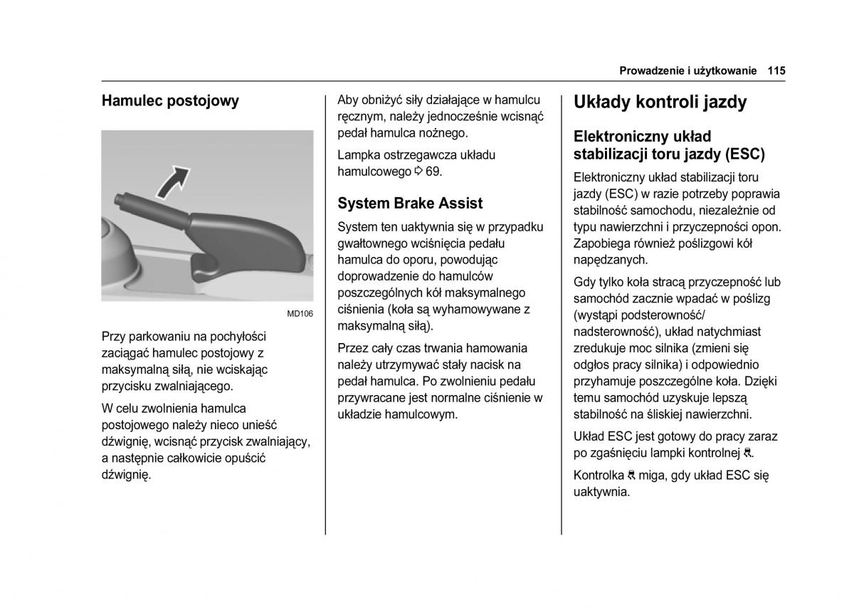 Chevrolet Spark M300 instrukcja obslugi / page 117