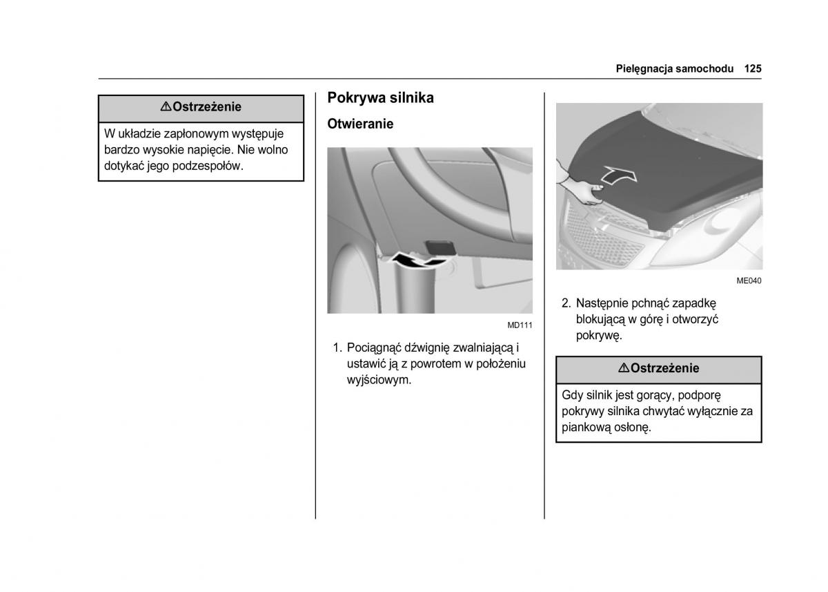 Chevrolet Spark M300 instrukcja obslugi / page 127
