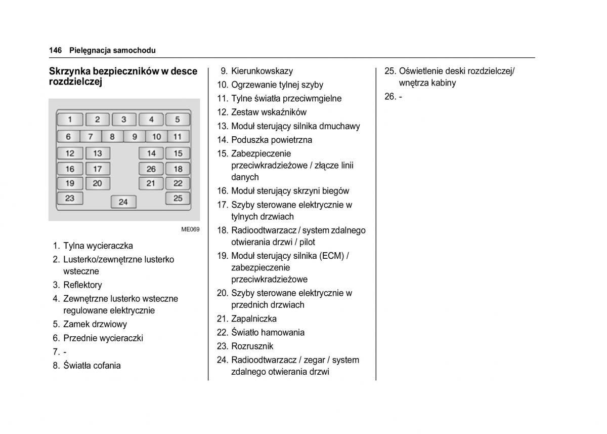 Chevrolet Spark M300 instrukcja obslugi / page 148