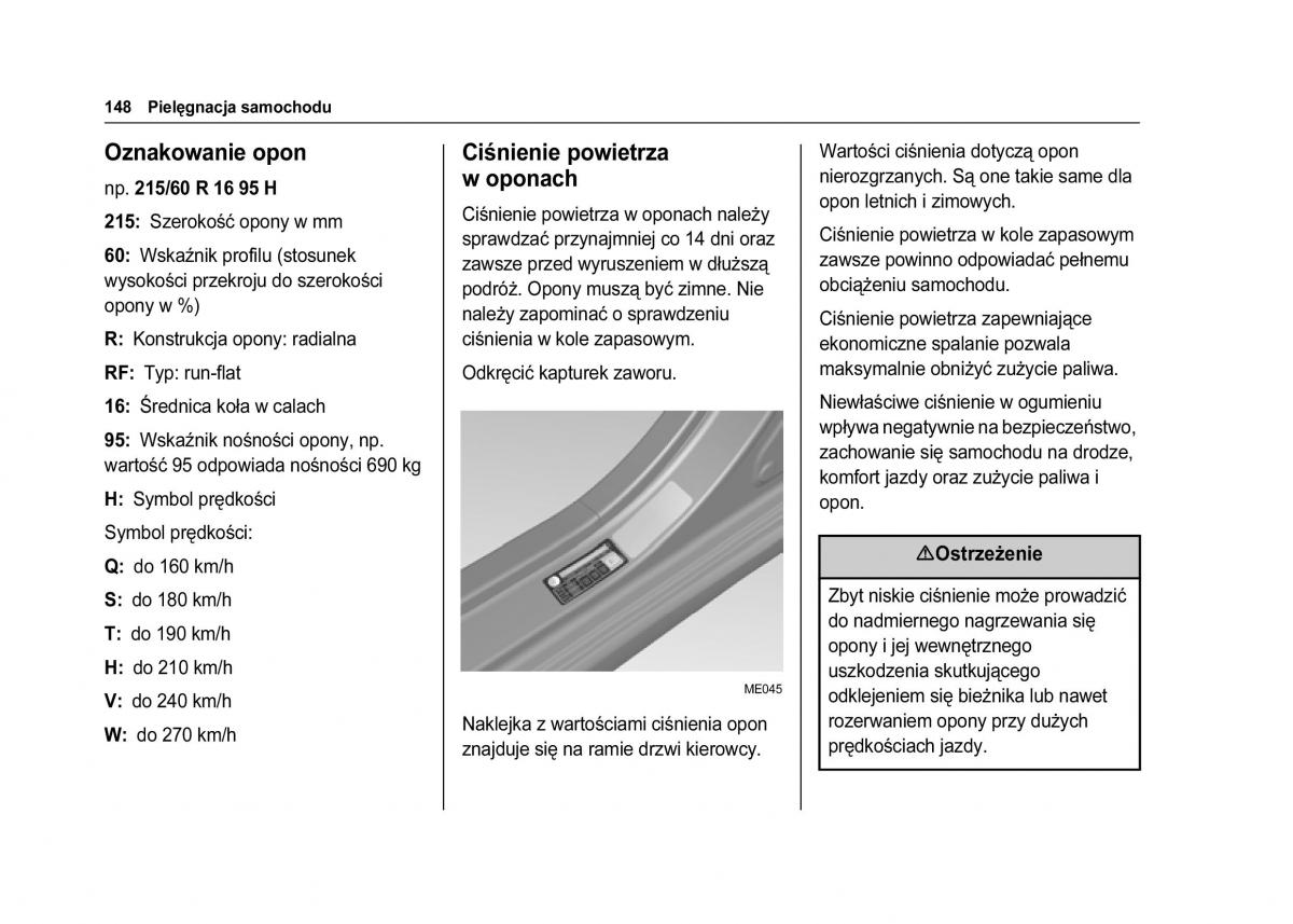 Chevrolet Spark M300 instrukcja obslugi / page 150