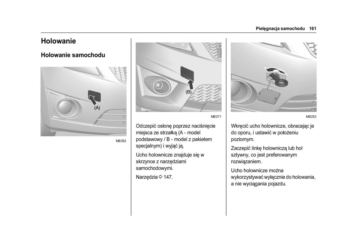 Chevrolet Spark M300 instrukcja obslugi / page 163