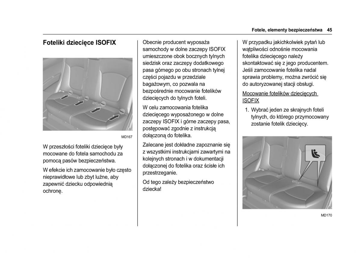 Chevrolet Spark M300 instrukcja obslugi / page 47