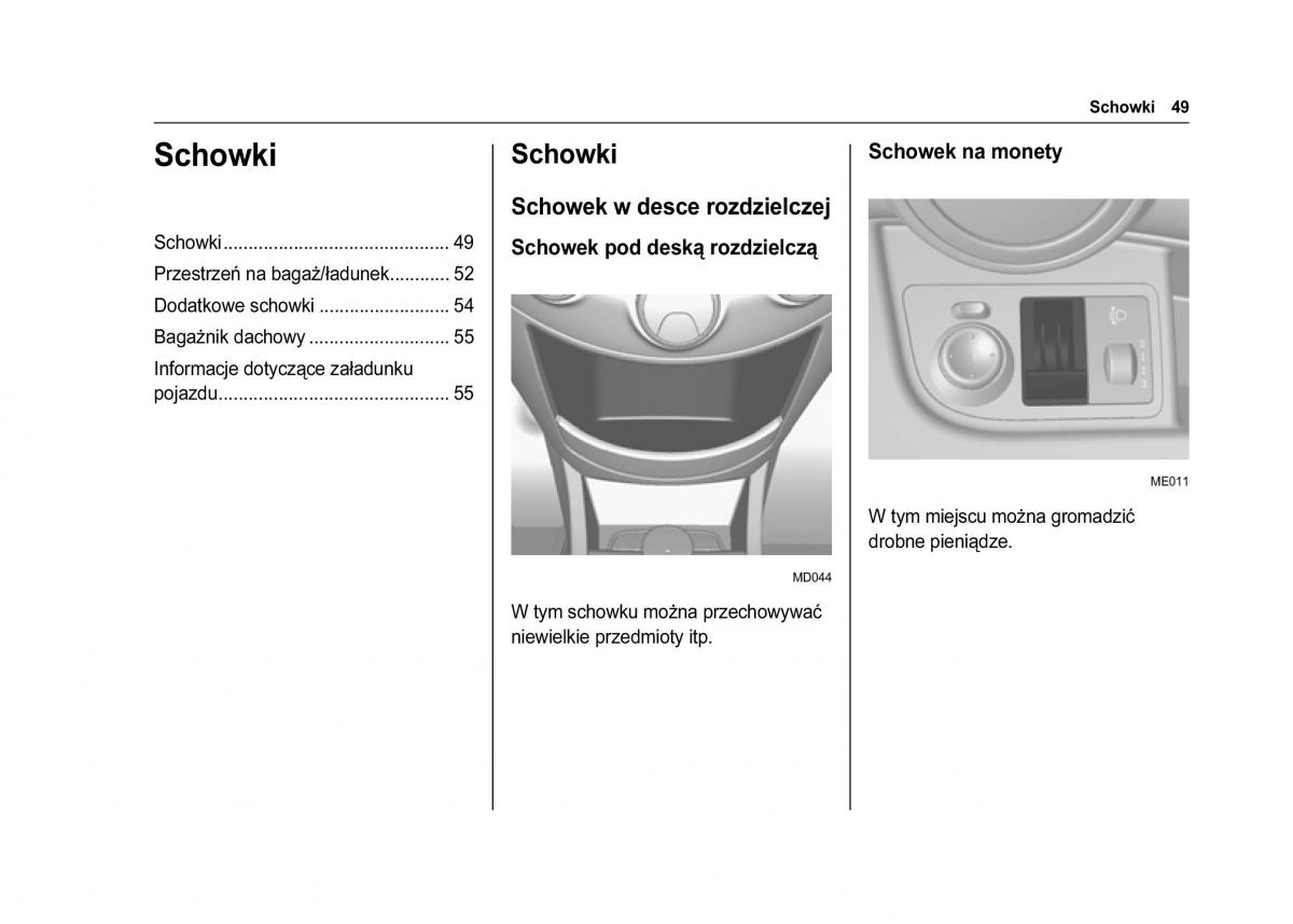 Chevrolet Spark M300 instrukcja obslugi / page 51