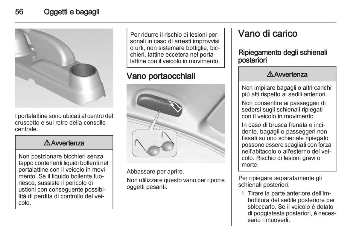 Chevrolet Spark M300 manuale del proprietario / page 56