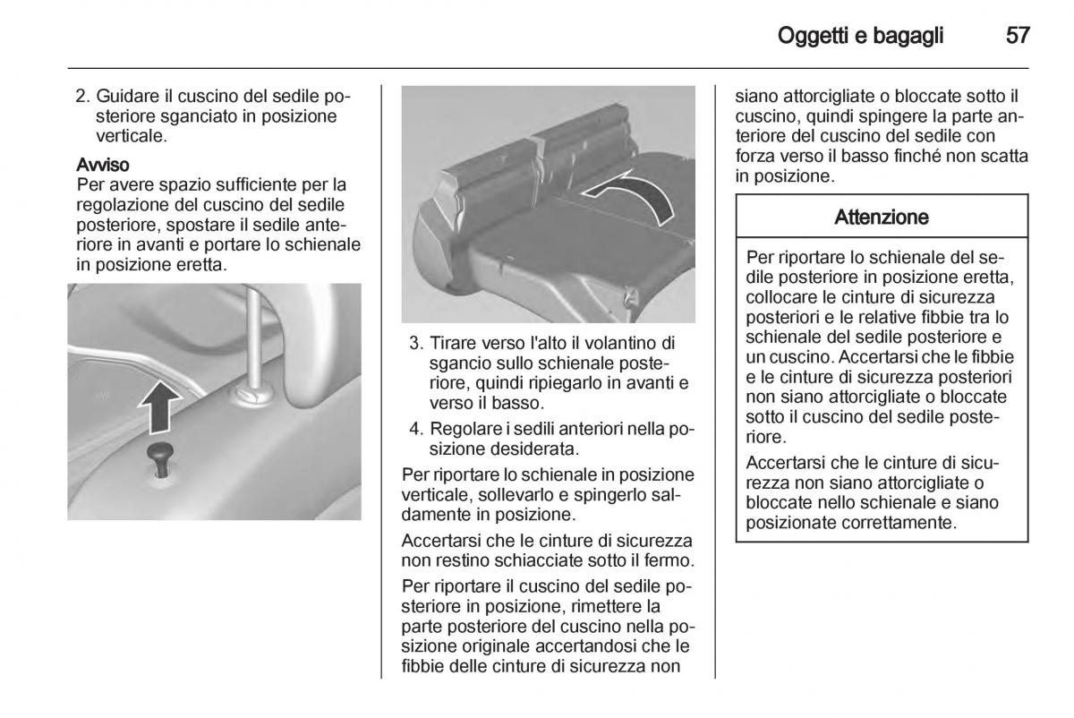 Chevrolet Spark M300 manuale del proprietario / page 57