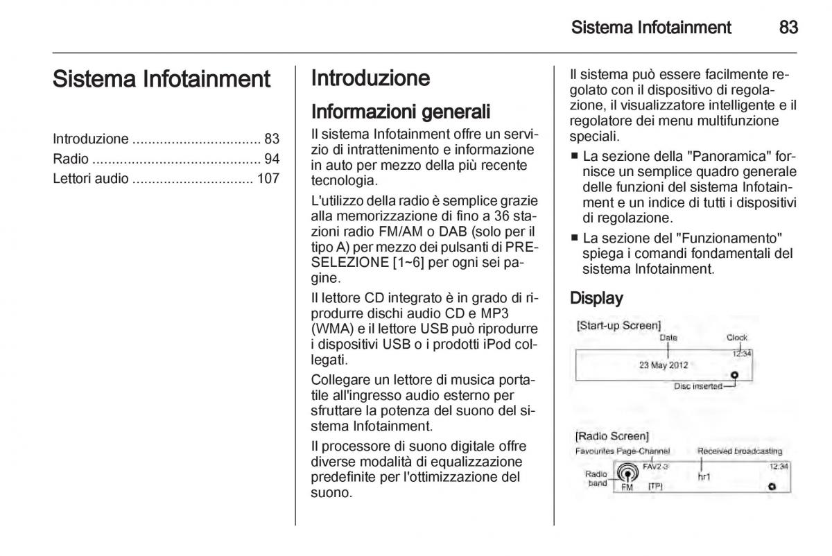 Chevrolet Spark M300 manuale del proprietario / page 83