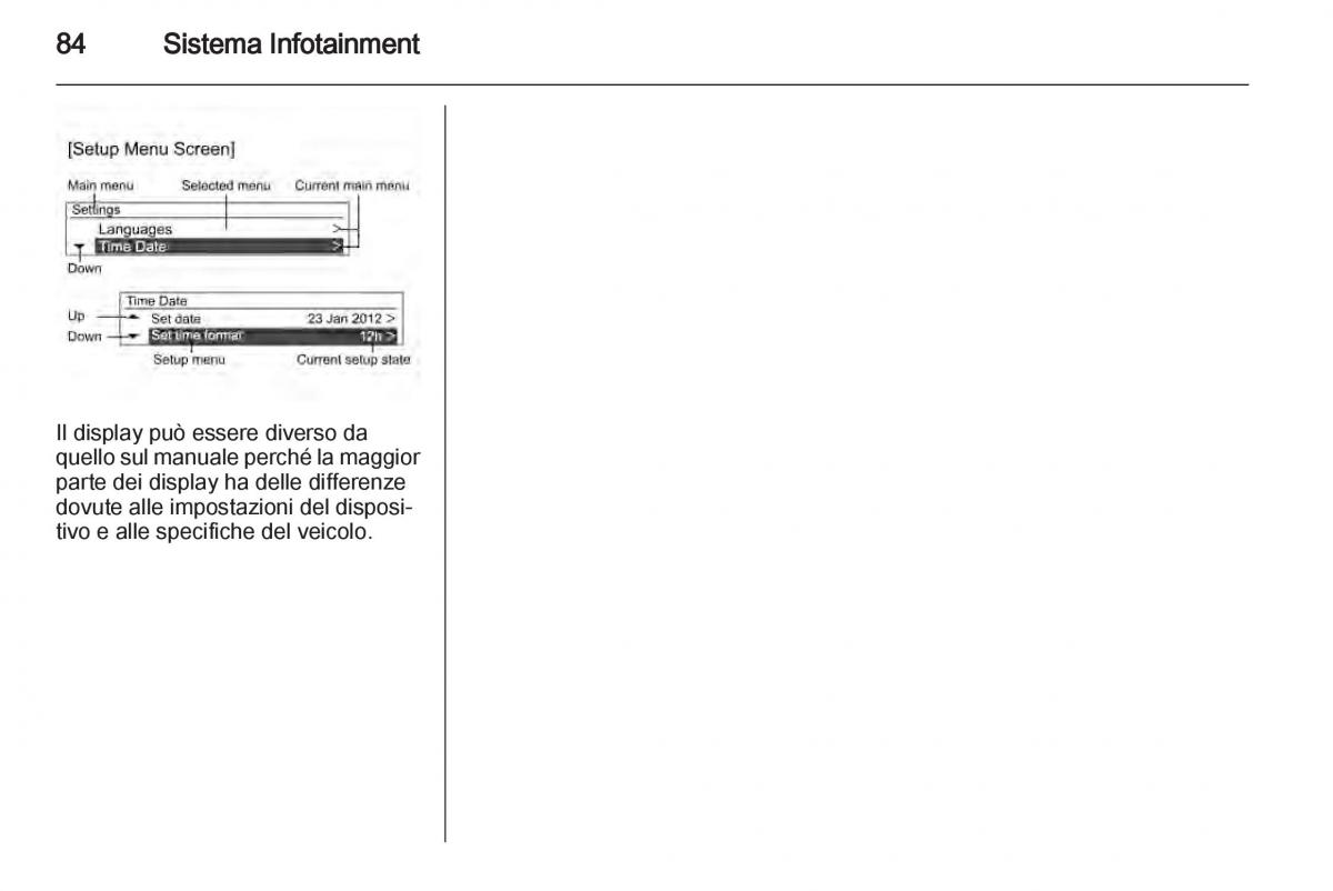 Chevrolet Spark M300 manuale del proprietario / page 84