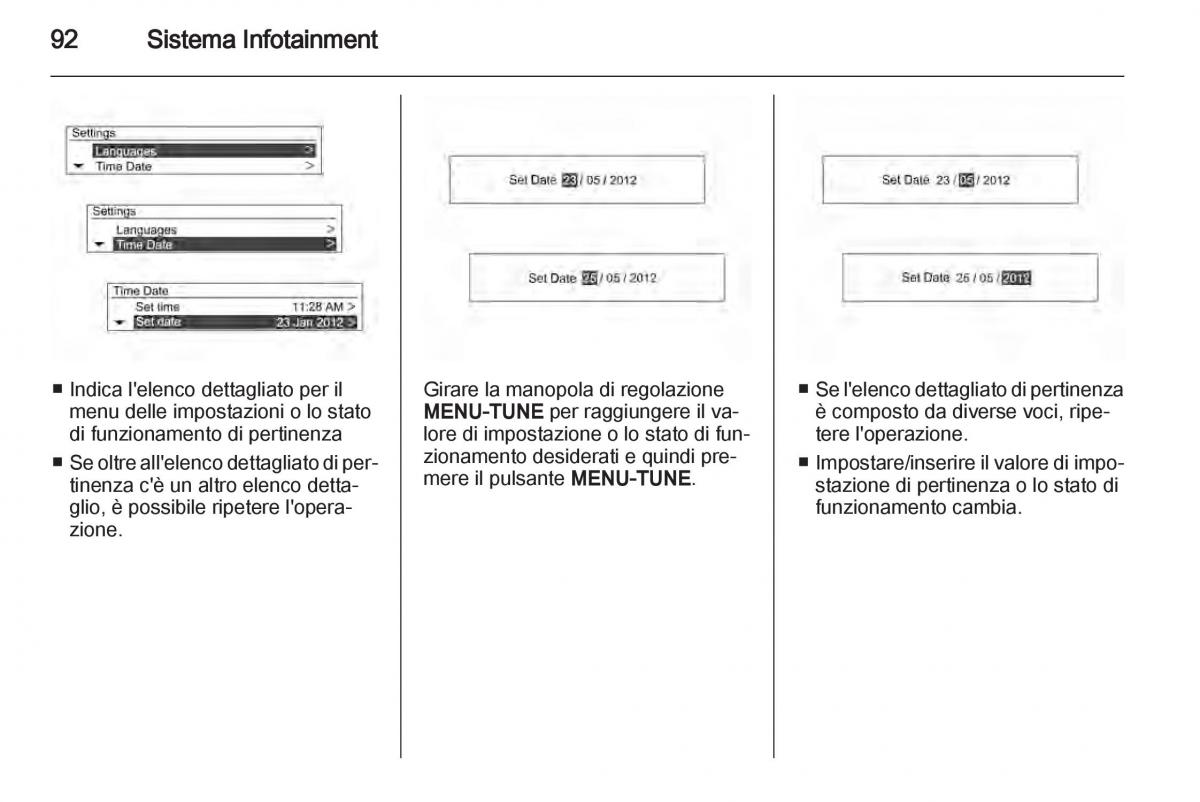 Chevrolet Spark M300 manuale del proprietario / page 92