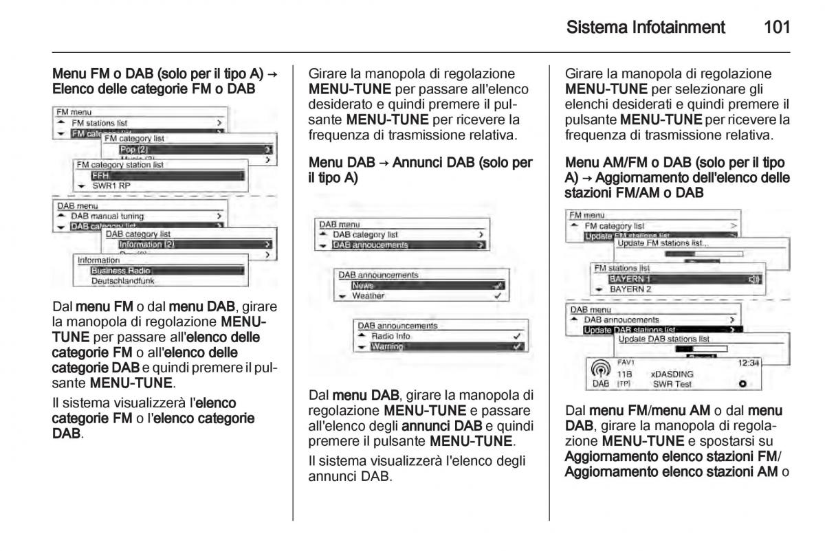 Chevrolet Spark M300 manuale del proprietario / page 101