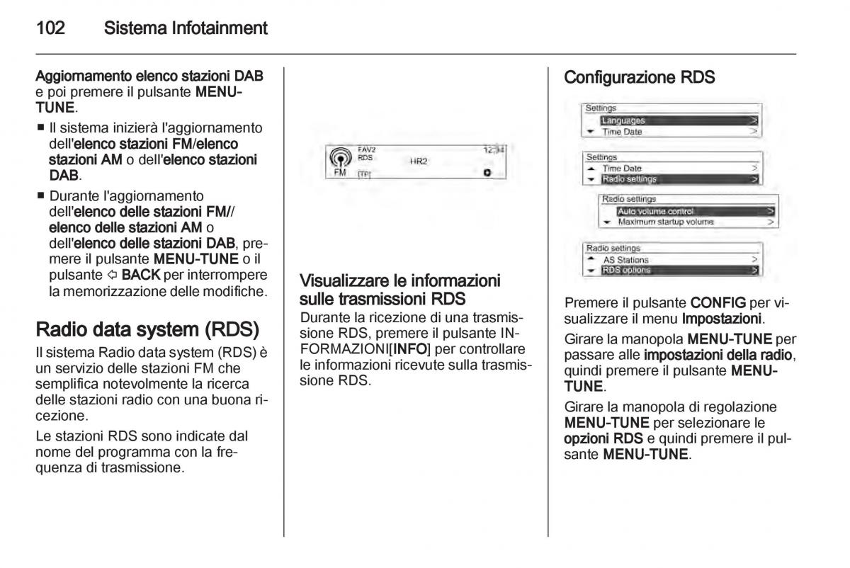 Chevrolet Spark M300 manuale del proprietario / page 102