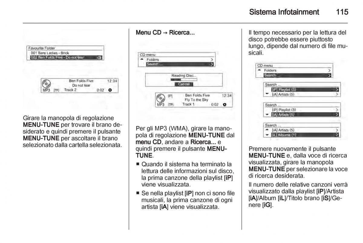 Chevrolet Spark M300 manuale del proprietario / page 115