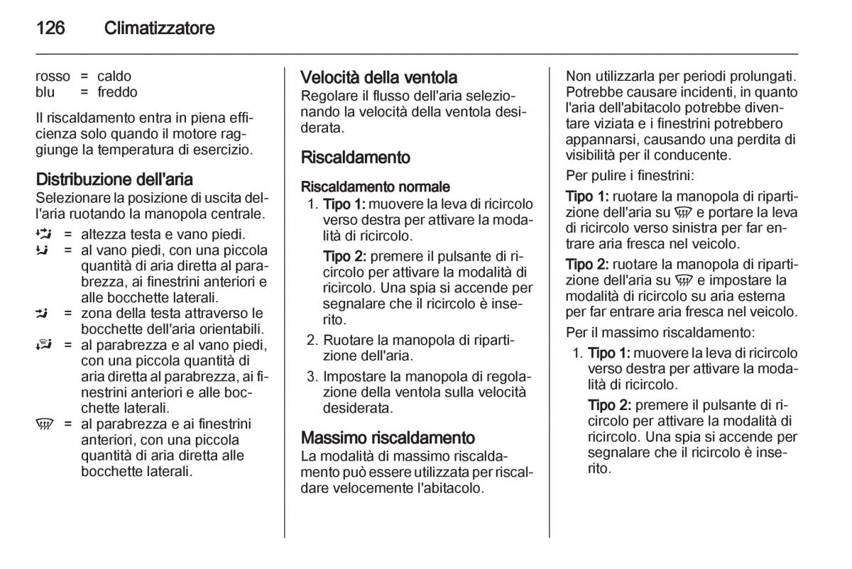 Chevrolet Spark M300 manuale del proprietario / page 126