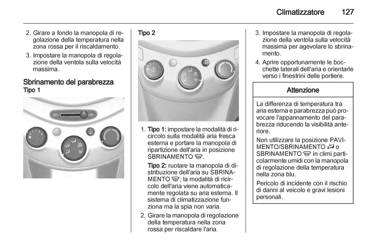 Chevrolet Spark M300 manuale del proprietario / page 127