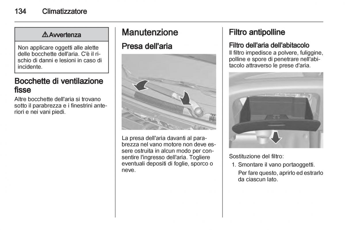 Chevrolet Spark M300 manuale del proprietario / page 134