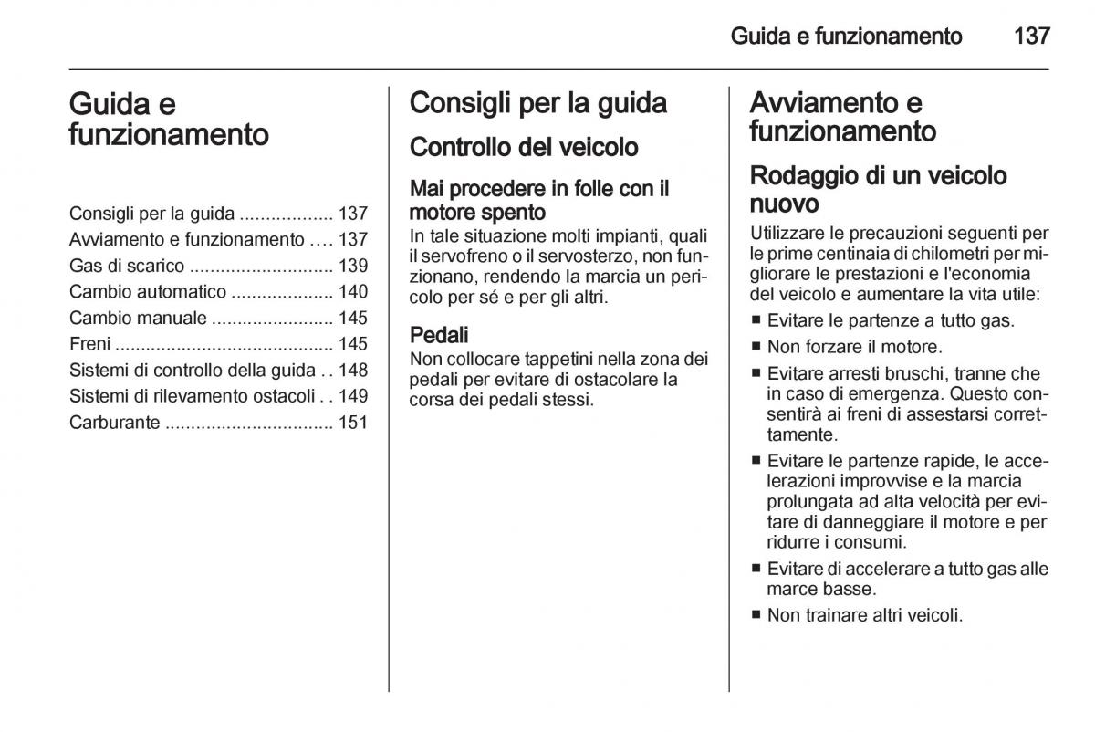 Chevrolet Spark M300 manuale del proprietario / page 137