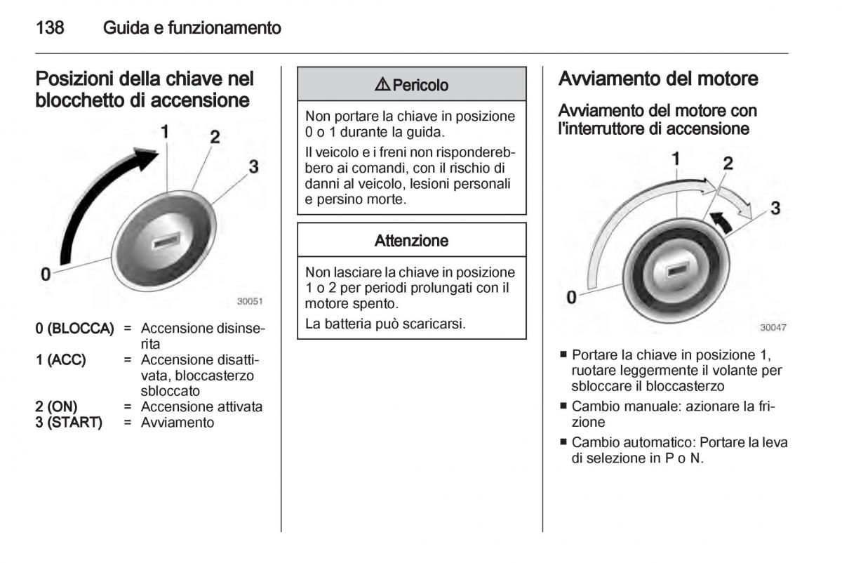 Chevrolet Spark M300 manuale del proprietario / page 138