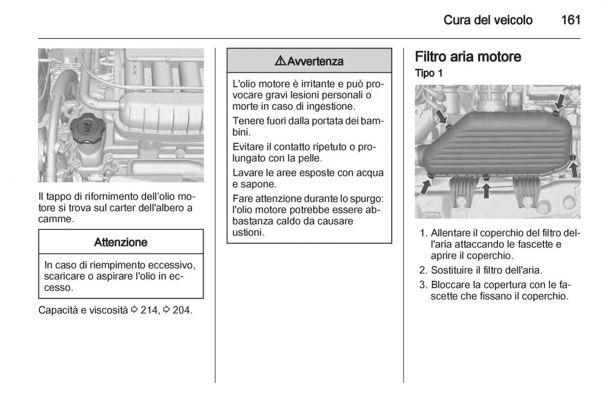 Chevrolet Spark M300 manuale del proprietario / page 161