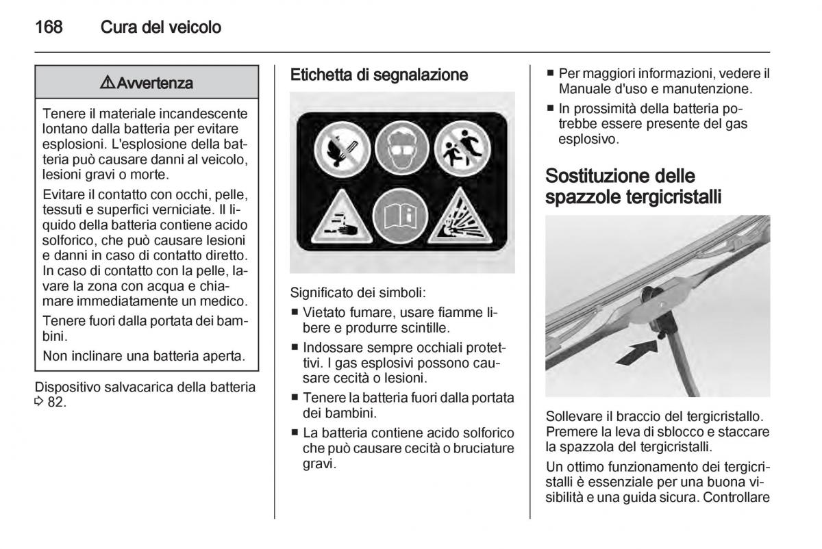 Chevrolet Spark M300 manuale del proprietario / page 168