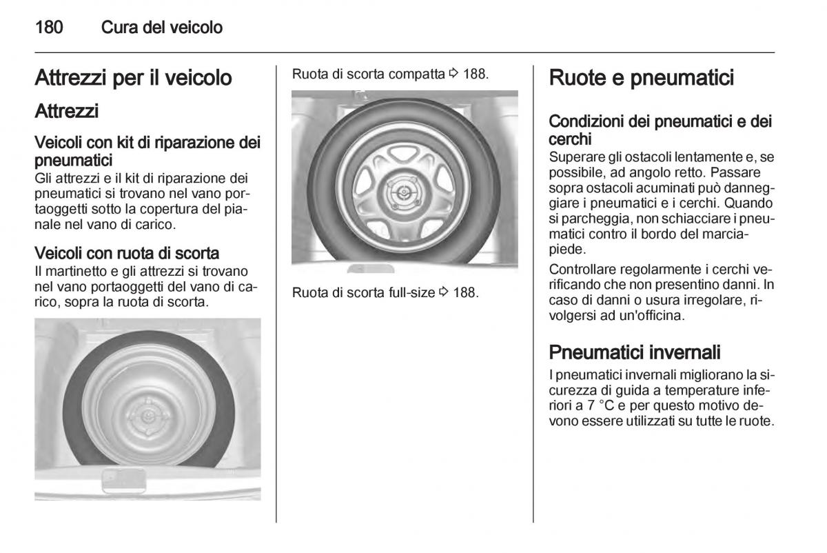 Chevrolet Spark M300 manuale del proprietario / page 180