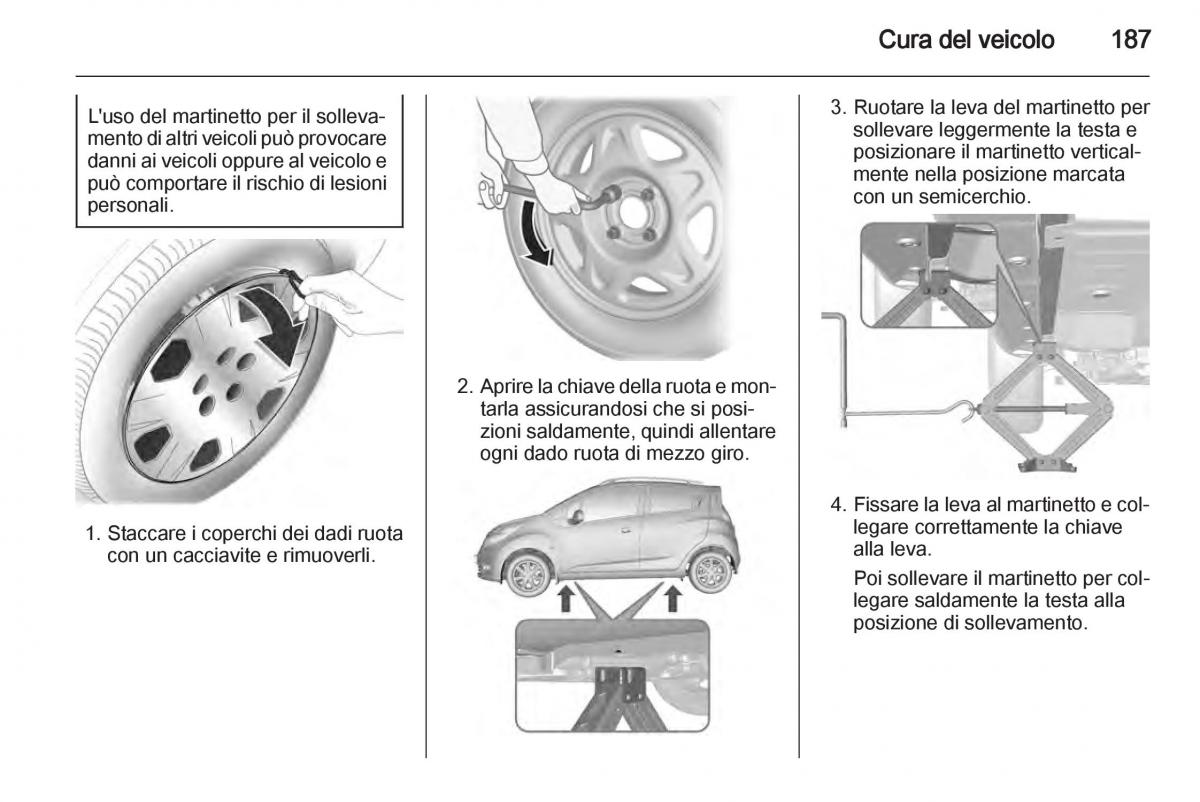 Chevrolet Spark M300 manuale del proprietario / page 187