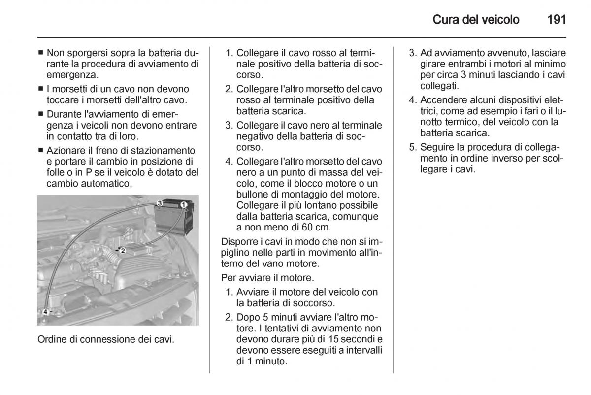 Chevrolet Spark M300 manuale del proprietario / page 191