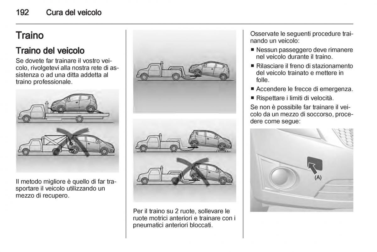 Chevrolet Spark M300 manuale del proprietario / page 192