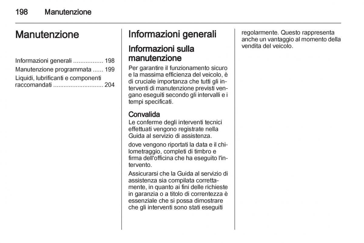 Chevrolet Spark M300 manuale del proprietario / page 198