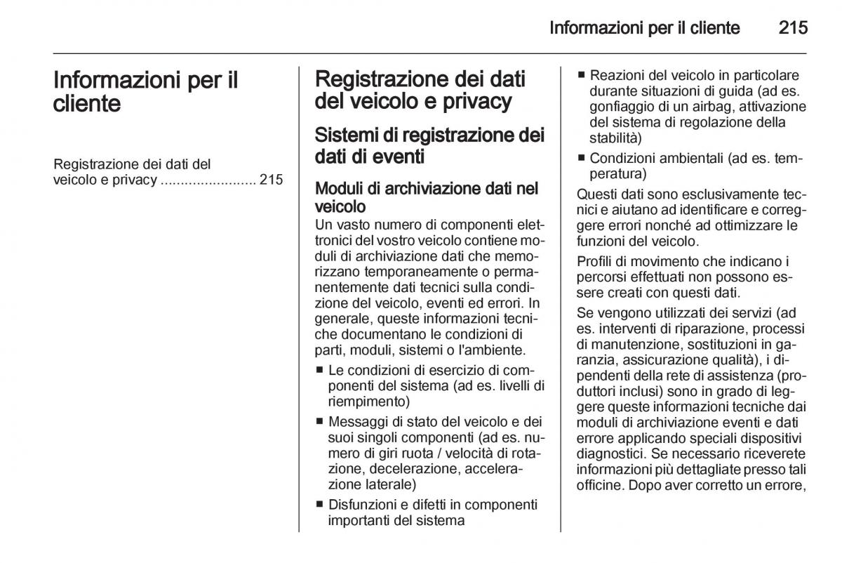 Chevrolet Spark M300 manuale del proprietario / page 215