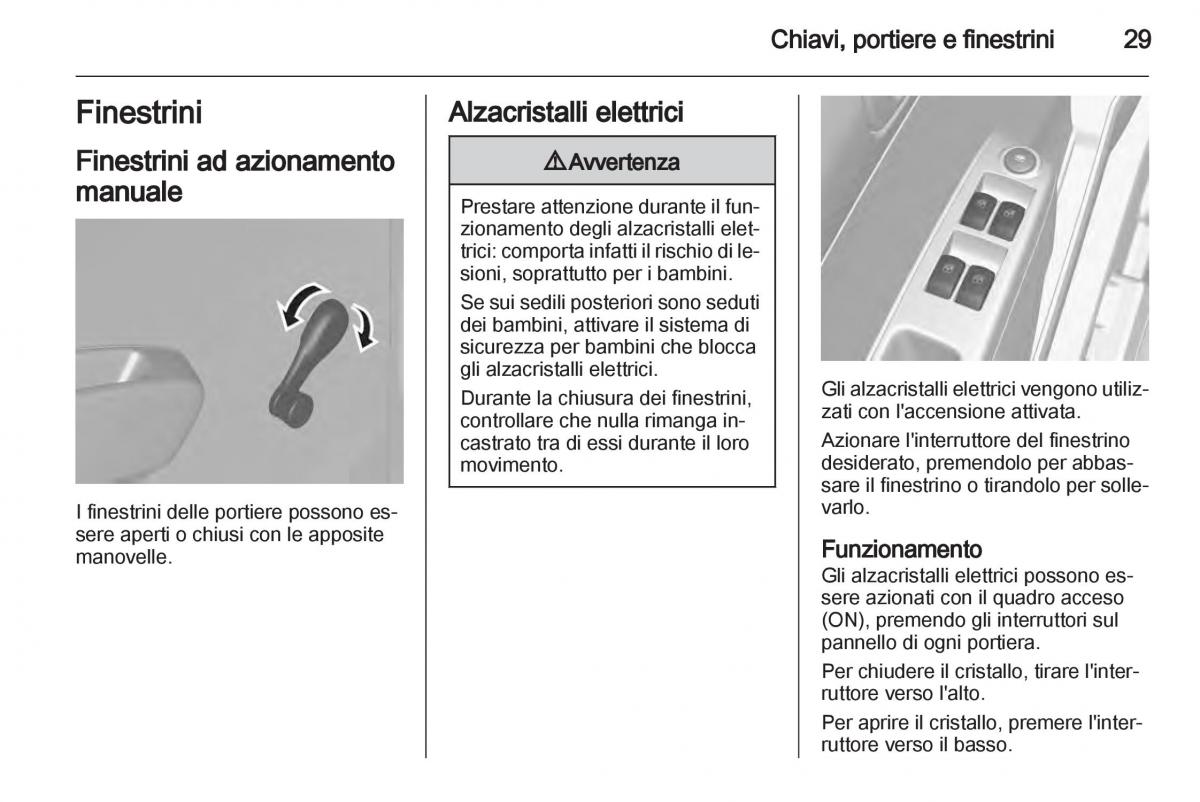 Chevrolet Spark M300 manuale del proprietario / page 29